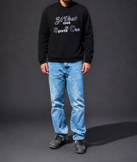 "Crewneck Sweater black/white
