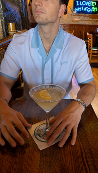 "Cuban Collar Shirt Babyblue"