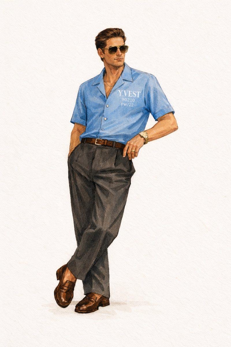 Riviera Shirt Marine