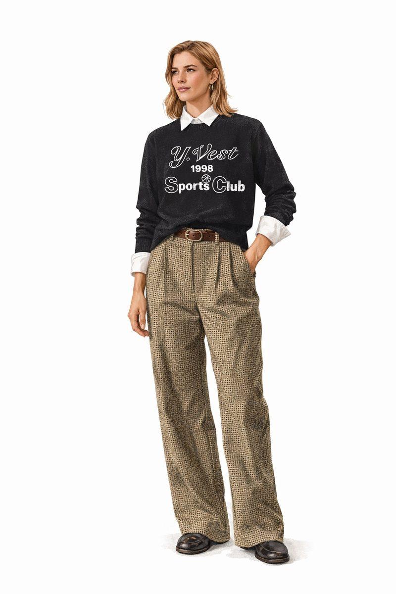 Sporty Sweater Black